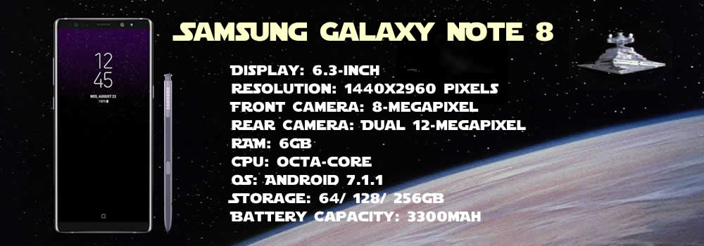 samsung galaxy note 8 specs