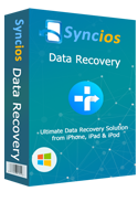 Product box of syncios data recovery windows