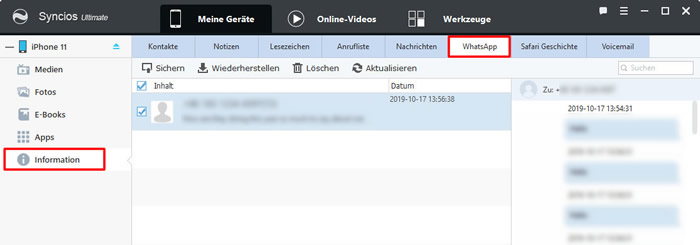 whatapp nachrichten mit syncios data manager sichern und wiederherstellen